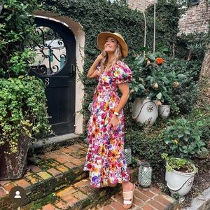 BuddyLove Ross cut out floral dress